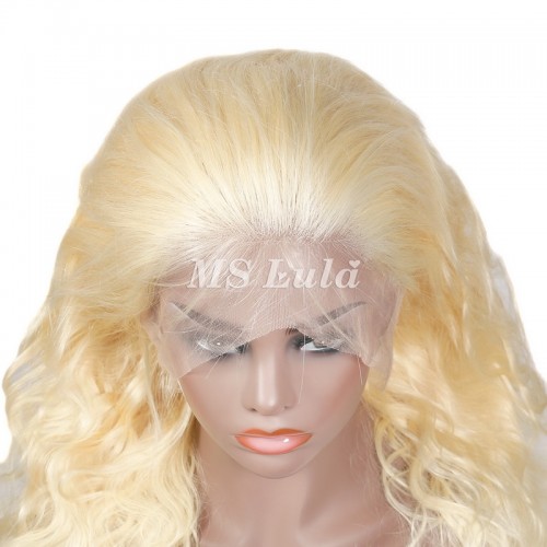 #613 Blonde Color Body Wave 360 Lace Frontal Wig | Human Hair Wig | Lace Front